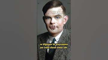 1 dakikada ALAN TURING #bilim #bilgisayar #teknoloji