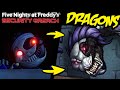 What if FNAF SECURITY BREACH ANIMATRONICS Were DRAGONS!? (Story & Speedpaint)