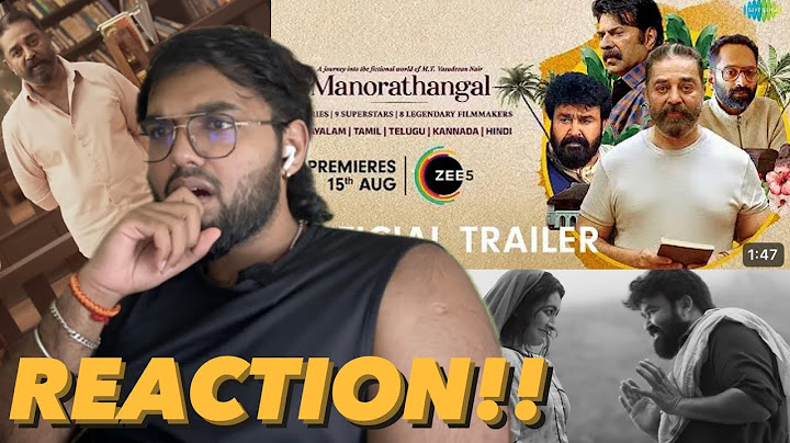 Manorathangal - Official Trailer | REACTION!! | Kamal Haasan | Mohanlal | Mammootty | Fahadh Faasil