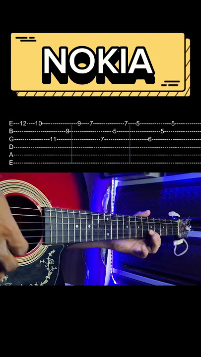 NOKIA RINGTONE GUITAR TABS