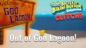 Out of Goo Lagoon Glitch! │Spongebob: Battle for Bikini Bottom Rehydrated(PC)