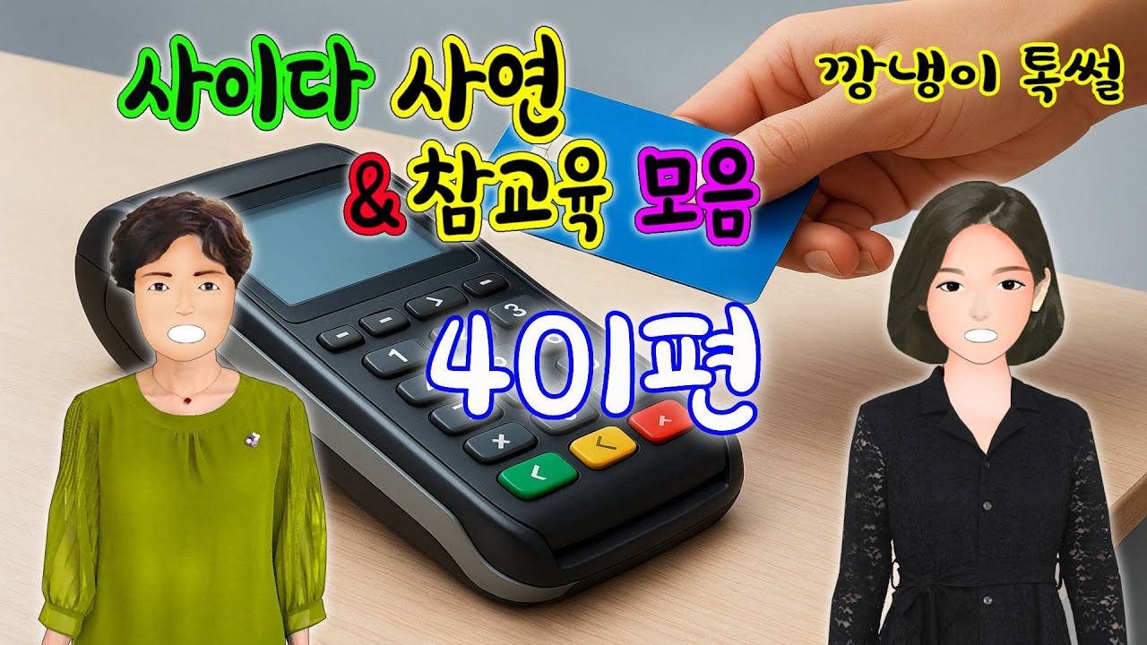 깡냉이톡썰 몰아보기  - 사이다사연 & 참교육 모음 401편