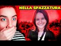 È CADUTA NEL BIDONE DELLA SPAZZATURA ED È MORTA..