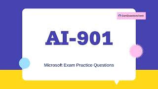 AI-901 Microsoft Azure AI Fundamentals Exam Practice Questions with Explanations