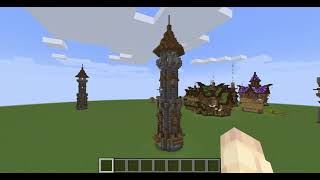 Minecraft Fantasy/Medieval Watchtower Tour