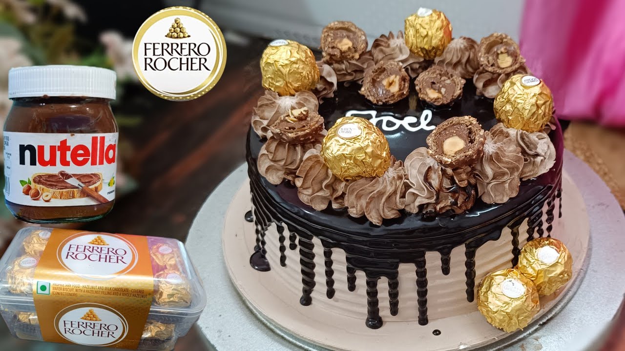 Ferrero Rocher Nutella Chocolate Cake| Nutella Ferrero Rocher cake|Food And Recipe 