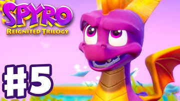 Spyro Reignited Trilogy - Spyro The Dragon - Gameplay Walkthrough Part 5 - Dream Weavers (120%)
