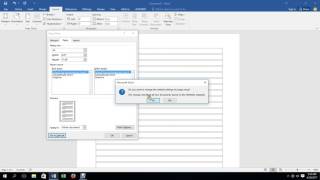 MS word Page setup part-1