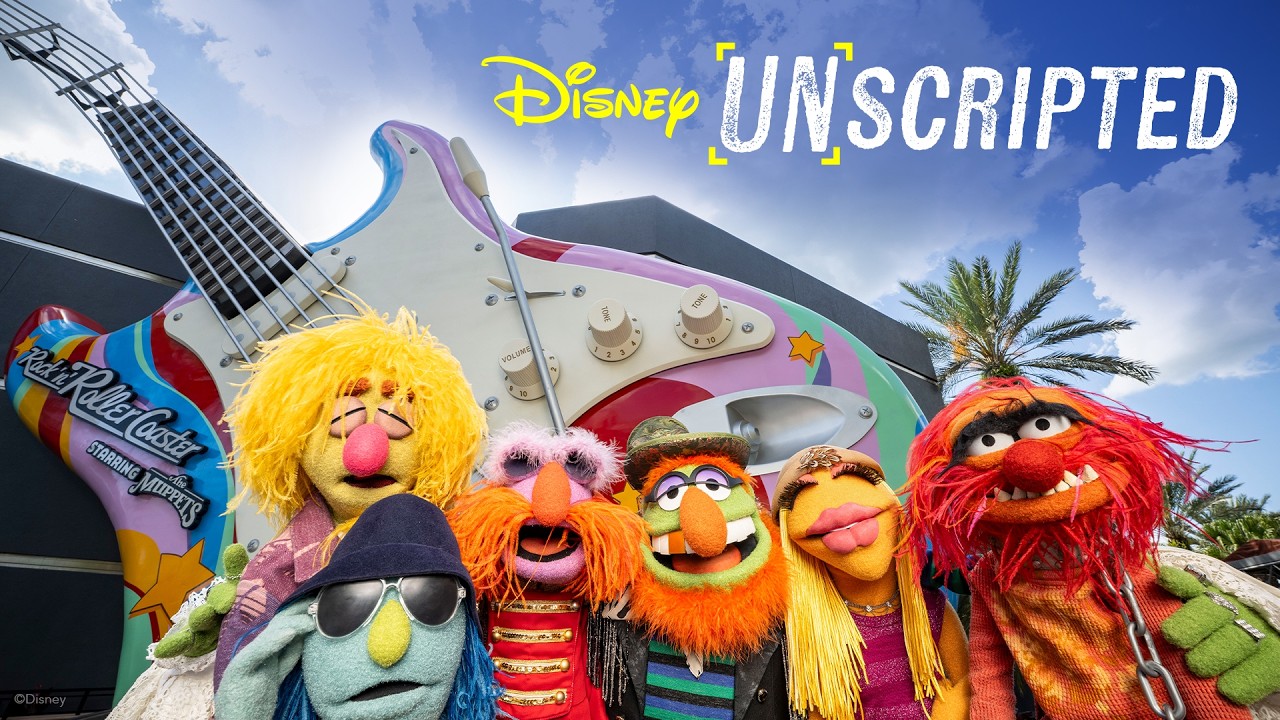 Inside The Muppets Takeover of Rock ’n’ Roller Coaster | Disney Unscripted