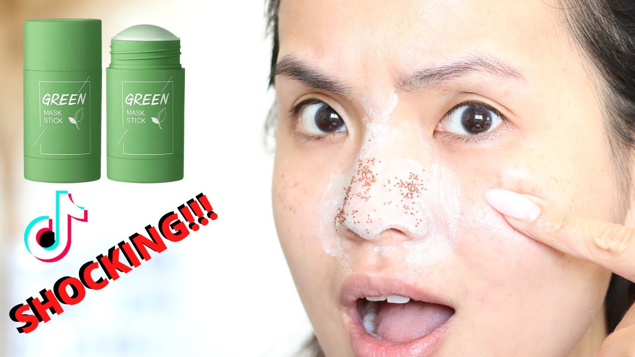 Testing the CRAZY Green Tea Mask from a Facebook Ad - Does it Work