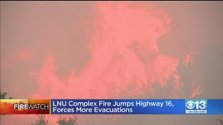 Firefighters Continuing To Push Back Against LNU Lightning Complex Fire