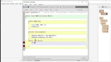 Membuat Game sederhana Mobil-mobilan menggunakan Greenfoot
