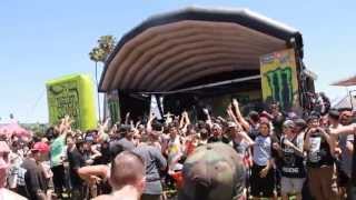 Like Moths To Flames - "Learn Your Place" LIVE (HD) Pomona Warped Tour 2013 Day 1