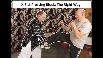 Taekwondo: X-Fist Pressing Block:  The Right Way