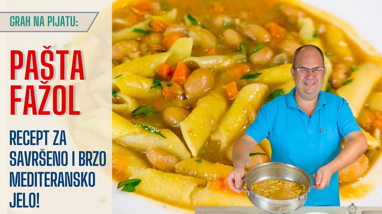 Najbolji recept za Pašta Fažol (Brzo, Jednostavno i Nevjerojatno Ukusno!)