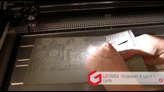 Gravograph LS100Ex Laser machine - Rubber stamps