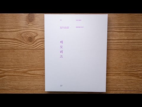 Unboxing | BTS Memories of 2017 (5DVD + Photobook) - YouTube