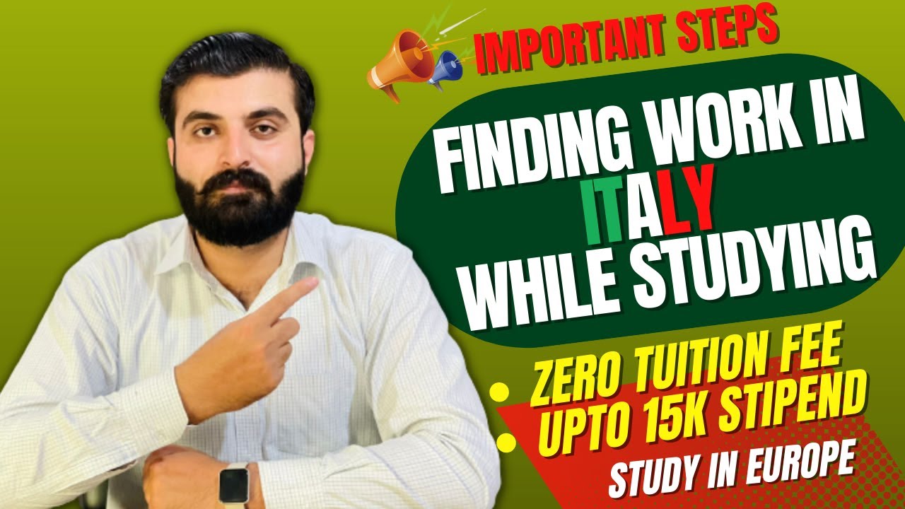 Finding work in ITALY while studying ITALY job market situation Benefits of studying in
