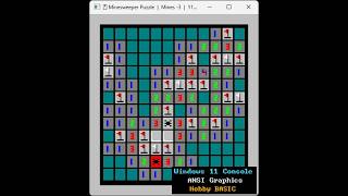 Minesweeper - Hobby BASIC