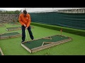 Mini Golf at Greenlands Farm Village in Tewitfield, Carnforth - hole 8