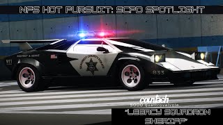 #NFSHotPursuit SCPD Spotlight: "Legacy Squadron Sheriff" Lamborghini Countach LP5000QV