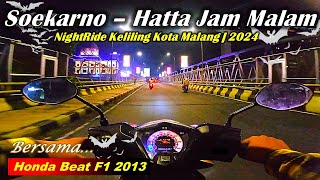 Suasana Jalanan KOTA MALANG Malam Hari - Melihat Kota Malang Setelah Hujan || #youtube #motovlog