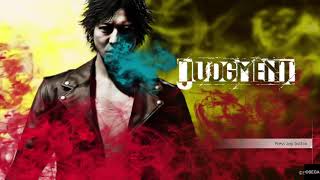 Judgment Title Screen