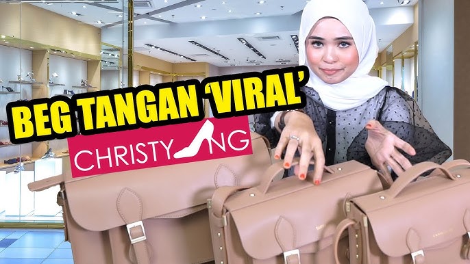 ASMR) Unboxing CHRISTY NG Mini Monogram Canvas Tote! 