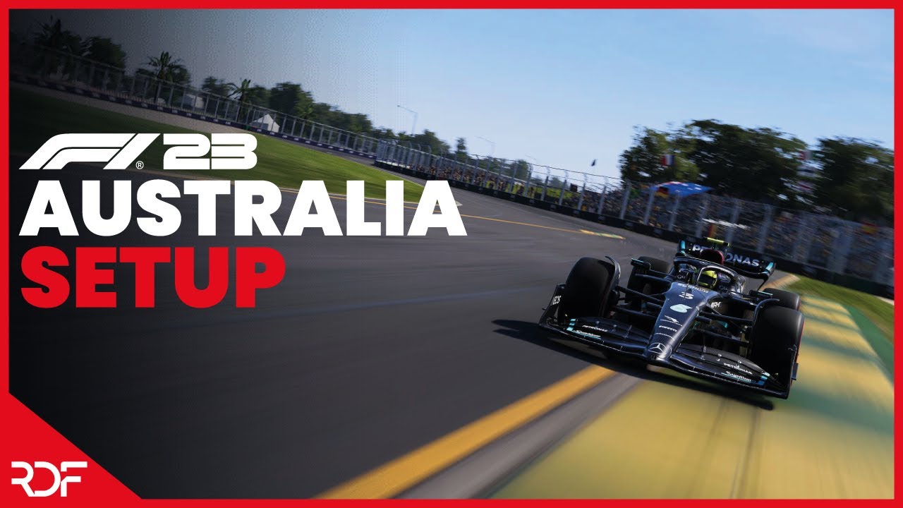 F1 22 Australia F2 Race Setup 