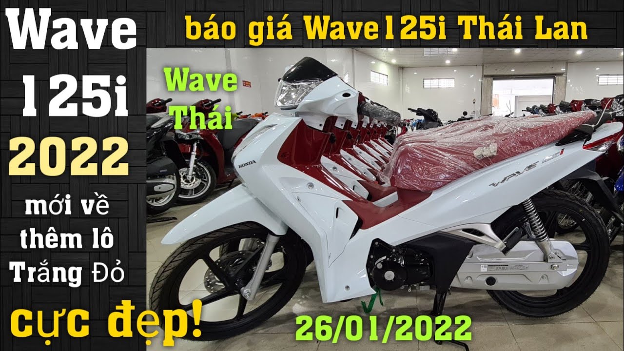 Cách nhận biết xe Wave Thái lịch sử các đời xe Wave Thái