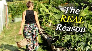 The REAL Reason We Grow Our Own Food | Summer Harvest & Outdoor Cooking