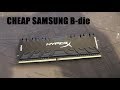RAMbling about my HyperX 2x8GB 3600Mhz 17-18-18 1.35V Samsung B-die kit