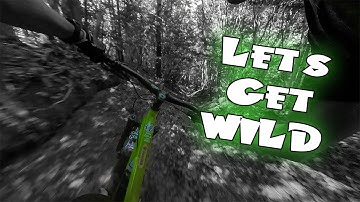 Mountain Biking with Insta 360 ONE R FlowState Stabilization | KONA Process 153 #shorts