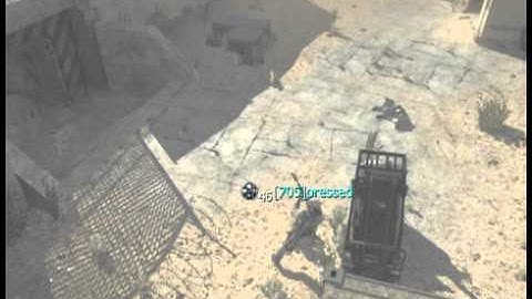 MW3 360 cross map throwing knife