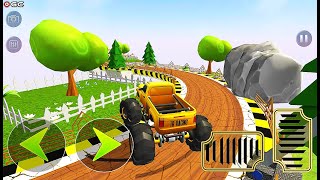 Extreme Hill Stunt 3D   Real Car Racing Games - 4x4 Offroad Truck Race Game - Android GamePlay screenshot 2