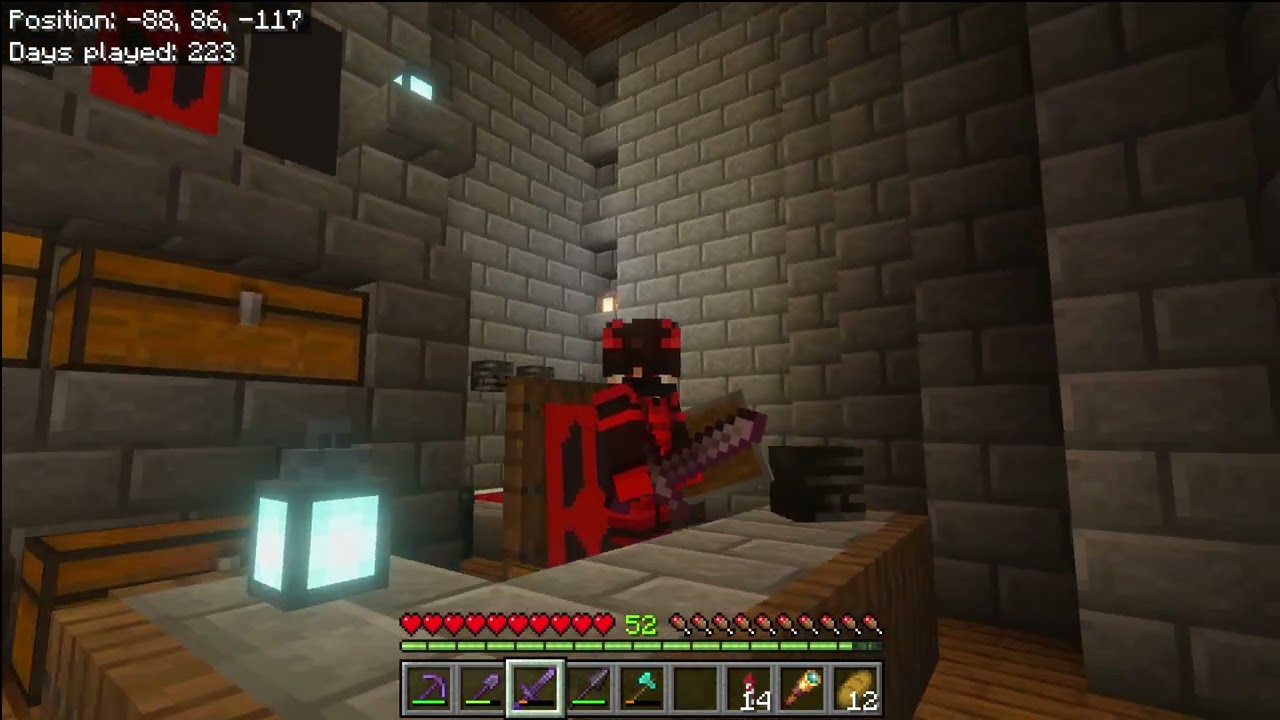 my first video!             epic Minecraft castle build