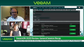 Linkedin Friday LIVE Session: VeeamON 2020 Recap