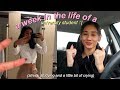 A WEEK IN MY LIFE!! stress, studying &more stress!(VLOG)