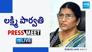 LIVE : YSRCP Lakshmi Parvathi Press Meet | Visakhapatnam @SakshiTVPolitical