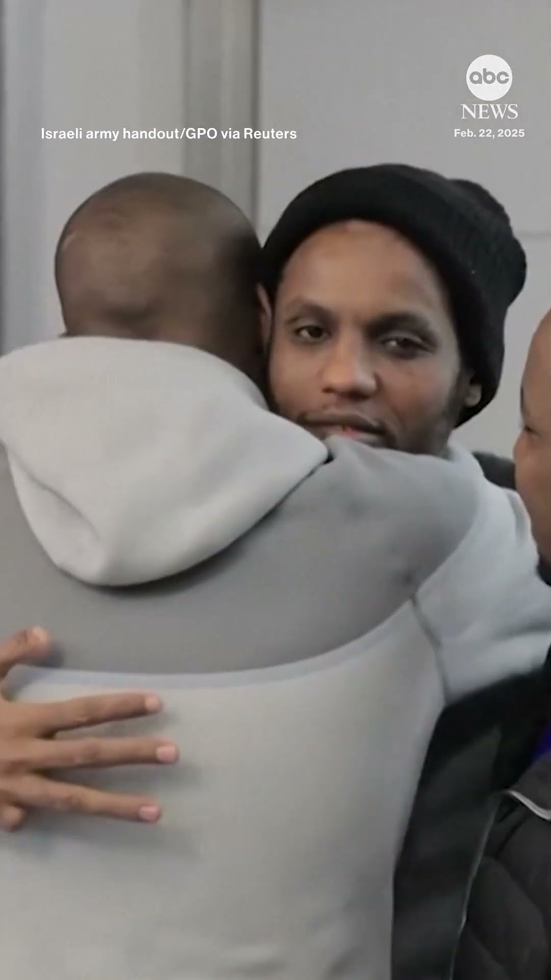 Six freed Israeli hostages reunite with families