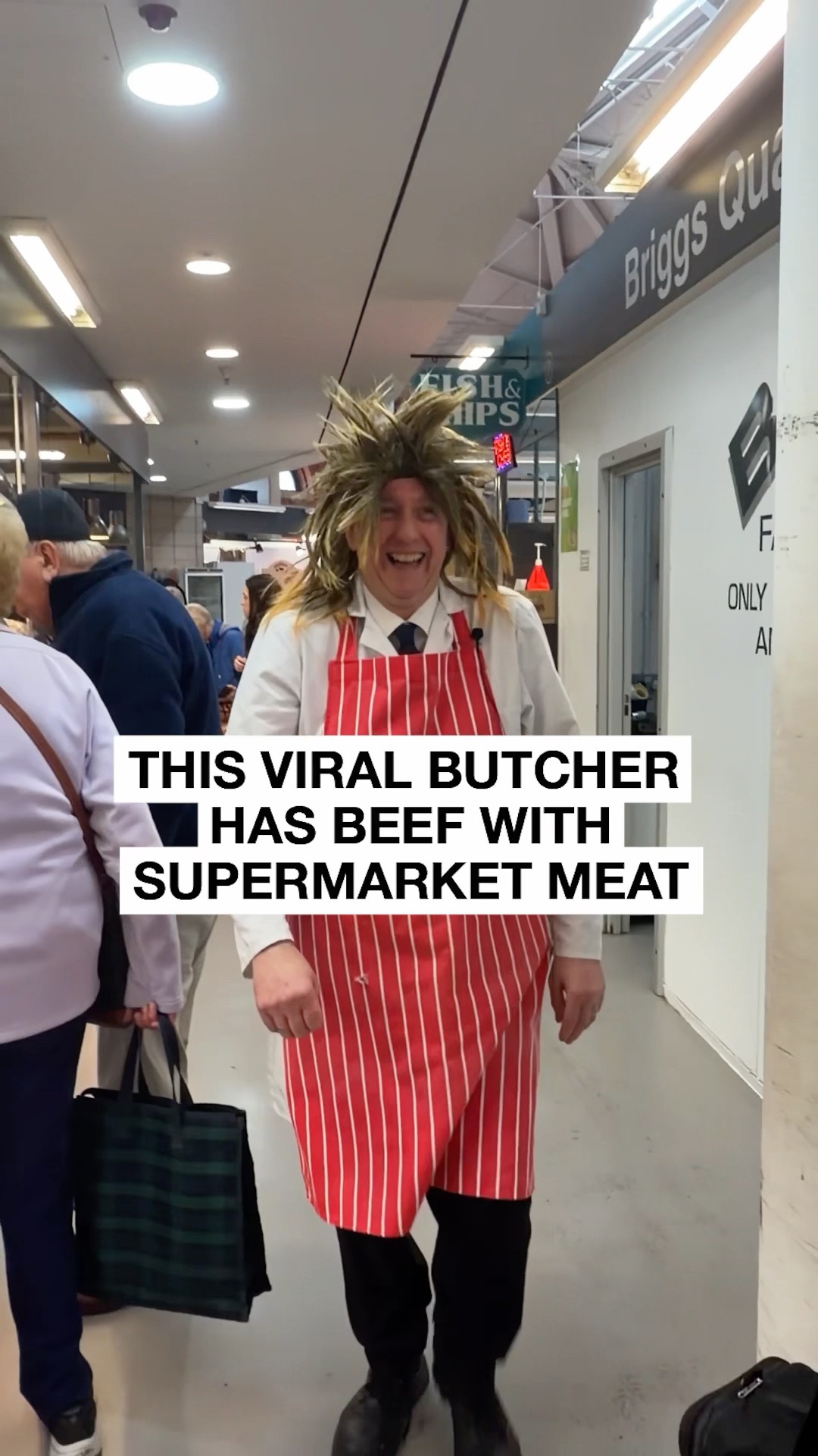 THE THIRD GENERATION BUTCHER SKEWERING THE SUPERMARKETS (AND GOING