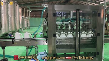 Dây chuyền chiết rót nước giặt