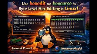 Use hexedit and hexcurse for Byte Level Hex Editing in Linux!