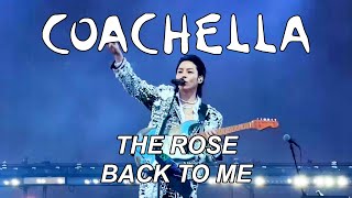 🖤 THE ROSE 더로즈 - BACK TO ME (fancam) @ COACHELLA WEEKEND 1 (4K) 🖤 #therose #더로즈 #coachella #woosung Resimi