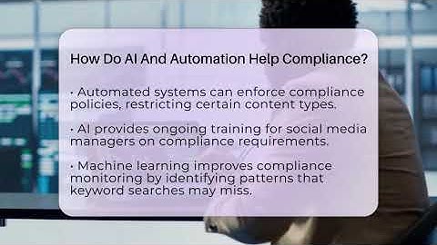 How Do AI And Automation Help Compliance? - Everyday-Networking