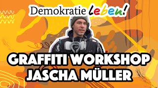 Graffiti Workshop mit Jascha Müller - IGS Isernhagen 2021 - PfD Isernhagen