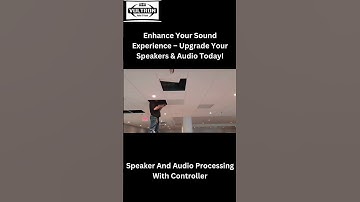 Ultimate Speaker & Audio Processing Setup! 🔊🎛 Crystal-Clear Sound with Pro Control!