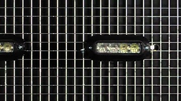 911 H4 Split Color LED Surface Mount Emergency Vehicle Light from 911 Signal USA - Demo On