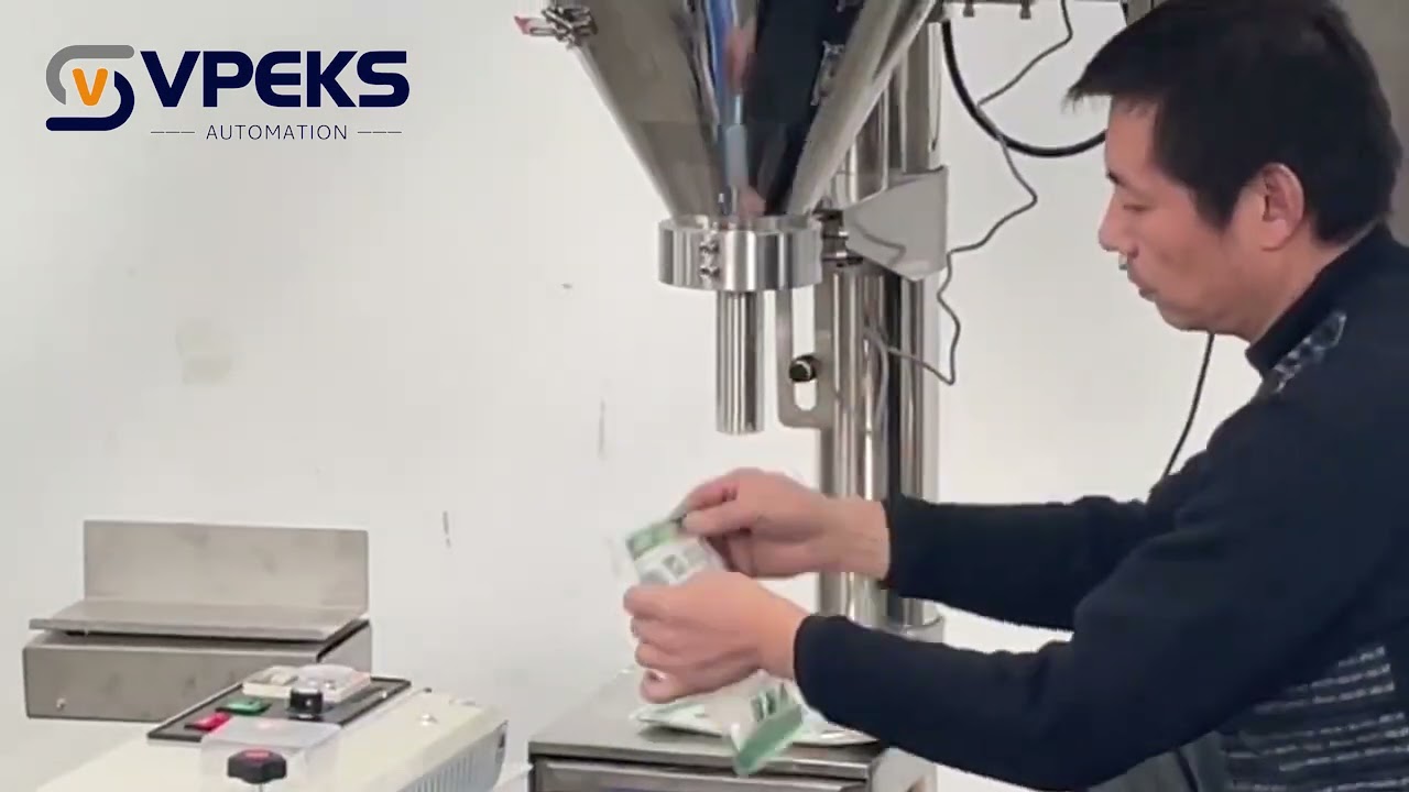 500g to 10KG Powder flour quantification dosing filling machine with screw feeder