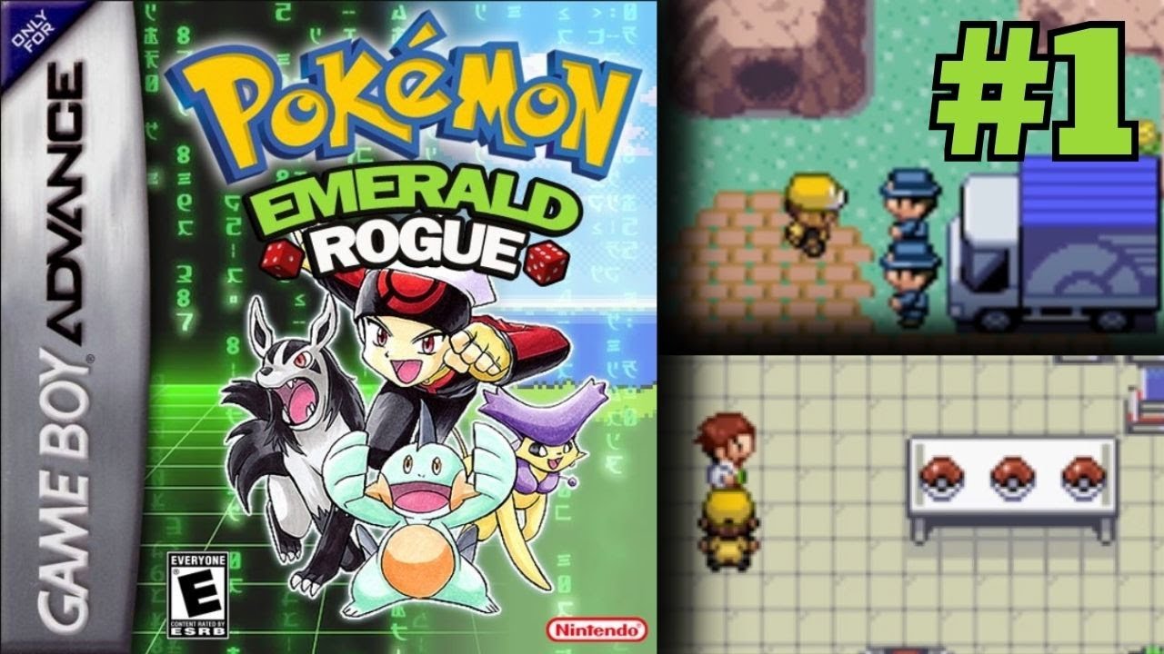 DÉCOUVERTE DE CE FANGAME MAGNIFIQUE - Pokémon Emerald Rogue - Partie 1/ ...